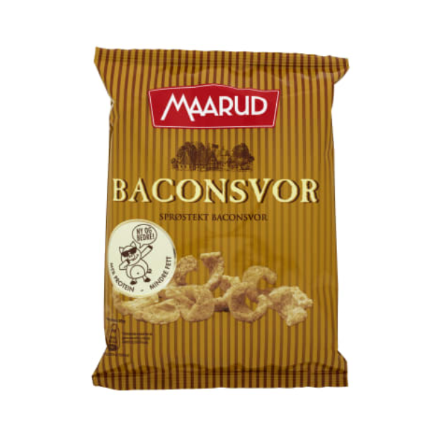 Bacon Crisp 75g Maarud | Bacon snack | All season, Bacon Snack, Party, Snacks | Maarud